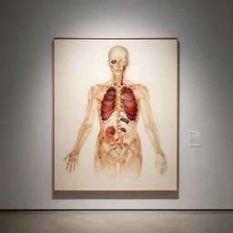 artwork of exhibition of medicine