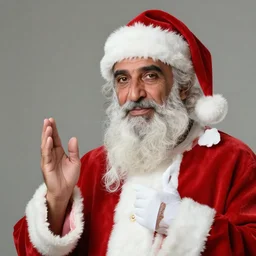Usama bin Laden as Santa Claus,