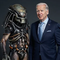 alien vs predator vs joe Biden