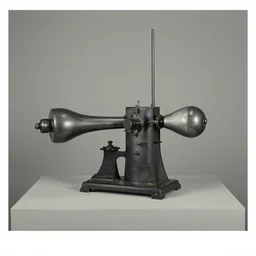 The ‘Naive Oculus’ by Man Ray, auction catalogue photo (early machine), private collection, on display from the estate of Max Ernst