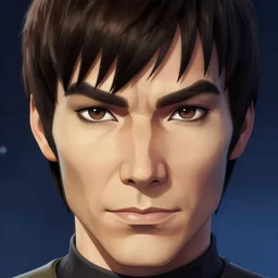 star trek starship captain, finely detailed features, closeup at the face, perfect art, gapmoe yandere grimdark, trending on pixiv fanbox, painted by greg rutkowski makoto shinkai takashi takeuchi greg rutkowski, alphonse mucha, akihiko yoshida