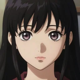 A demon girl with big and cute eyes, || VERY ANIME, fine-face, realistic shaded perfect face, fine details. Anime. realistic shaded lighting poster by Ilya Kuvshinov katsuhiro otomo ghost-in-the-shell, magali villeneuve, artgerm, Jeremy Lipkin and Michael Garmash, Rob Rey and Kentarõ Miura style, trending on art station