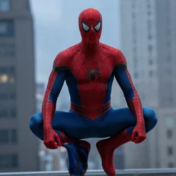 jason statham as peter parker spiderman, an film still