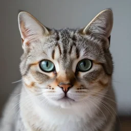 a cel shaded image of a cat