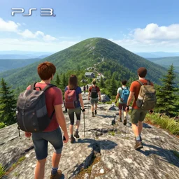 friends hiking franconia ridge new hampshire, life is strange ps 3 gameplay ( 2 0 1 5 ), unreal engine