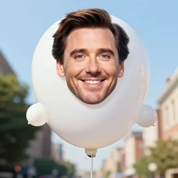 jim carrey as a parade balloon