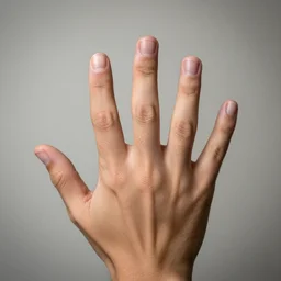 man with 6 fingers