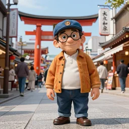 Ed, Edd, n Eddy take a trip to Tokyo, Japan. Photorealism, hyper realistic, 4k, high details, hypermaximalistic n- 4 s- 50 C- 10