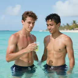 nigel and lino taking acid in aruba