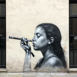 an undiscovered banksy graffiti