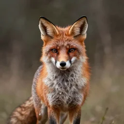 fox by marc davis, digital painting