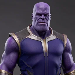 ( pope ) thanos!!, purple skin, josh brolin, realistic, highly detailed