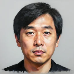 Justin Sun, big head, painted by Mike Winkelmann