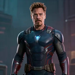 screenshot of tony stark in the new Marvel Zombies movie, 4k