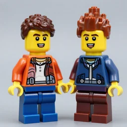beavis and butt - head as lego