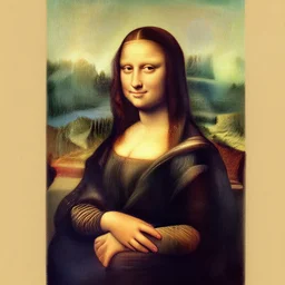 mona lisa drawing