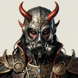 guyver exoskeleton breathing mask demonic hybrid portrait, in style of Midjourney, stylized, detailed and intricate, elegant, ornate, horror, elite, ominous, haunting, beautiful digital painting, cinematic, cgsociety, H.R. Giger, James jean, Noah Bradley, Darius Zawadzki, vivid colors and vibrant outlines