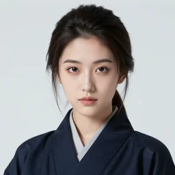 photo of a beautiful female ninja, japanese, symmetrical face, gorgeous, high detail,