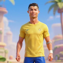 cristiano ronaldo as a pixar disney character from up ( 2 0 0 9 ), unreal engine, octane render, 3 d render, photorealistic