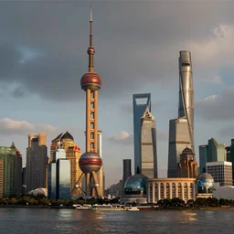 dream of shanghai, photorealistic