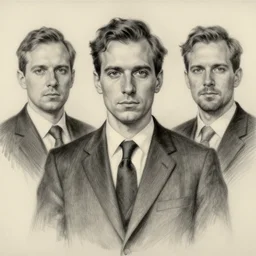 charcoal drawing portrait of a man in suit by edward hopper and darek zabrocki and greg ruthkowski, rembrandt and raphael, simon stalenhag and cinematic and atmospheric, concept art, artstation, trending on artstation
