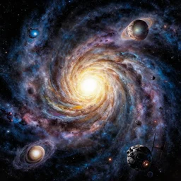 galactic chaos by greg rutkowski