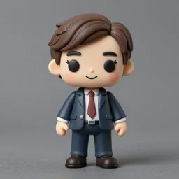seductive, happy, individual alan turing, stop motion vinyl action figure, plastic, toy, butcher billy style