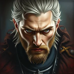 highly detailed oil painting, masterpiece portrait warrior guard male lannister, fantasy character portrait, dynamic pose, above view, top lighting, realistic shaded, perfect face, 8 k realistic, hyper detailed, digital painting, artstation, concept art, hyper detailed eyes, cinematic lighting, dynamic pose, above view, perfect eyes