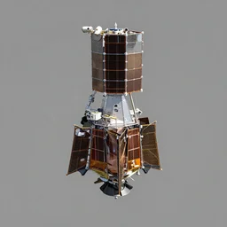 3 d render of hubble space telescope