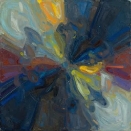 A lucid dream, abstract art