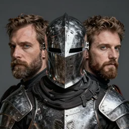 the eldritch knight as a realistic fantasy knight, closeup portrait art by donato giancola and greg rutkowski, digital art, trending on artstation, symmetry!!