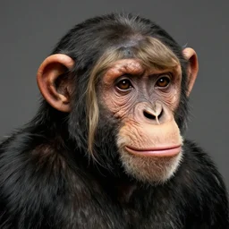 Taylor Swift’s head on a chimpanzee’s body, trending on artstation