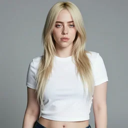 a beautiful young korean kpop billie eilish alluring instagram model in crop top, by guweiz and wlop and ilya kuvshinov and artgerm, symmetrical eyes, aesthetic, gorgeous, stunning, alluring, attractive, artstation, deviantart, pinterest, digital art