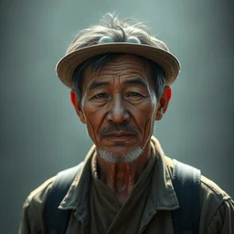 portrait painting ofa 4 0 - year - old middle - aged, robust, simple and honest, like sun honglei by wenjun lin, irakli nadar, bright colors, octopath traveler, wenjun lin, unreal engine 5 highly rendered, global illumination, radiant light, detailed and intricate environment