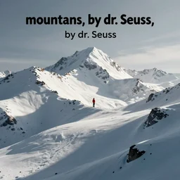 mountains, by dr. seuss