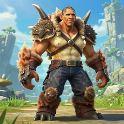 obama in monster hunter rise, video game mod screenshot