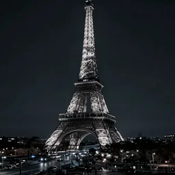 cinematic, moody, noir, cyberpunk, future, Paris, artstation