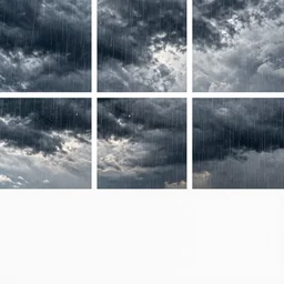 rain grid graphic
