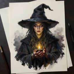 asset sheet, material study ( caricature ) witch doctor ( hyperrealistic surrealist style oil painting ) dark foreboding