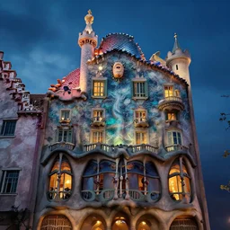the haunted mansion at disneyland designed by gaudi
