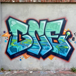 graffiti on jumper