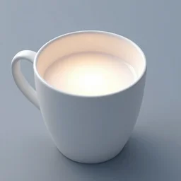 a cup filled with light, digital art, hyperdetailed, smooth