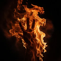 fire, particle texture, black background