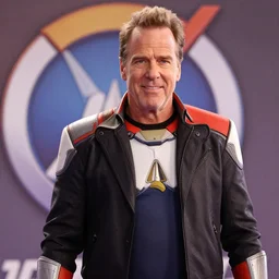 Brian Cranston as a character from Overwatch