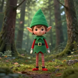 elf in the forest