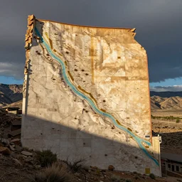 map of nevada county with yuba river and gold mining spots