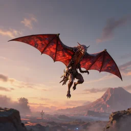 volcanic dream glider, a monster from dungeons and dragons monster manual