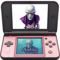 Morbius as a nintendo ds game, highly detailed, 4k