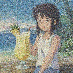 If you like piña coladas, And gettin' caught in the rain, If you're not into yoga, If you have half a brain, If you like makin' love at midnight, In the dunes on the cape, Then I'm the love that you've looked for, Write to me and escape, by Dice Tsutsumi, Makoto Shinkai, anime key visual