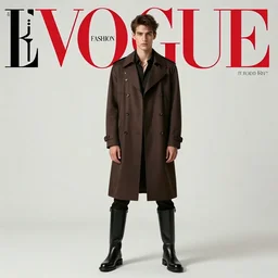 link loz fashion magazine, link on the cover of vogue, botw link fashion photography, fullbody, wearing boots, beautiful man, beautiful photography, dslr, model